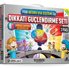 Dikkati Güçlendirme Seti 9 Yaş 3. Sınıf 3 Kitap Takım - Doç. Dr. Osman Abalı