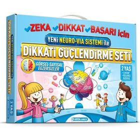 Dikkati Güçlendirme Seti Anasınıfı 2 Yaş - Osman Abalı