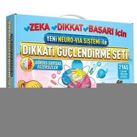 Dikkati Güçlendirme Seti Anasınıfı 2 Yaş - Osman Abalı