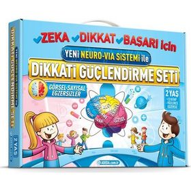 Dikkati Güçlendirme Seti Anasınıfı 2 Yaş - Osman Abalı