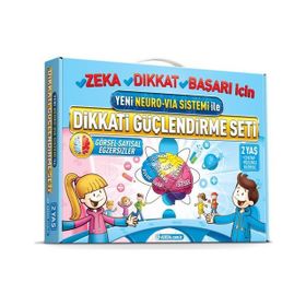 Dikkati Güçlendirme Seti Anasınıfı 2 Yaş - Osman Abalı