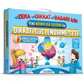 Dikkati Güçlendirme Seti Anasınıfı 2 Yaş - Osman Abalı