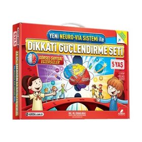 Dikkati Güçlendirme Seti Anasınıfı 5 Yaş - Osman Abalı