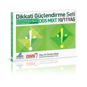 DIKKATI GÜÇLENDIRME SETI MIXT 10/11 YAŞ - OSMAN ABALI
