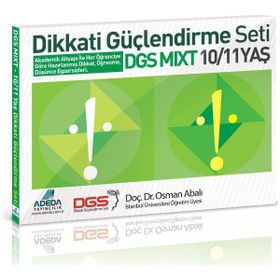 DIKKATI GÜÇLENDIRME SETI MIXT 10/11 YAŞ - OSMAN ABALI