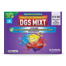 Dikkati Güçlendirme Seti Mixt 12-14 Yaş-Adeda Yayınları
