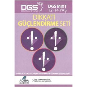 DIKKATI GÜÇLENDIRME SETI MIXT 12/14 YAŞ - OSMAN ABALI