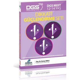 DIKKATI GÜÇLENDIRME SETI MIXT 12/14 YAŞ - OSMAN ABALI