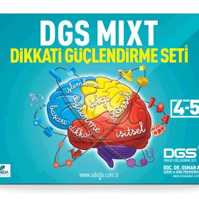 Dikkati Güçlendirme Seti Mixt 4-5 Yaş-Adeda Yayınları