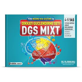 Dikkati Güçlendirme Seti Mixt 4-5 Yaş-Adeda Yayınları
