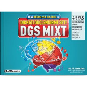 DIKKATI GÜÇLENDIRME SETI MIXT 4/5 YAŞ - OSMAN ABALI