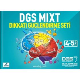 DIKKATI GÜÇLENDIRME SETI MIXT 4/5 YAŞ - OSMAN ABALI