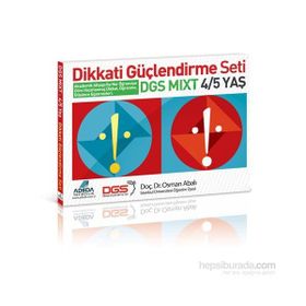 DIKKATI GÜÇLENDIRME SETI MIXT 4/5 YAŞ - OSMAN ABALI