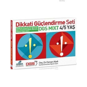 DIKKATI GÜÇLENDIRME SETI MIXT 4/5 YAŞ - OSMAN ABALI