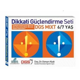 DIKKATI GÜÇLENDIRME SETI MIXT 6/7 YAŞ - OSMAN ABALI
