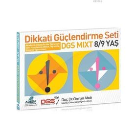 DIKKATI GÜÇLENDIRME SETI MIXT 8/9 YAŞ - OSMAN ABALI