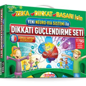 Dikkati Güçlendirme Seti Plus 11 Yaş Kutulu Adeda Yayınları