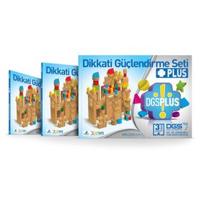 Dikkati Güçlendirme Seti Plus 3 Yaş Kutulu Adeda Yayınları