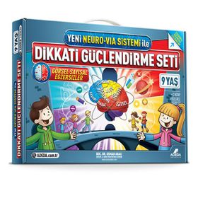 Dikkati Güçlendirme Seti Plus 9 Yaş Kutulu Adeda Yayınları