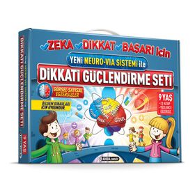 Dikkati Güçlendirme Seti Plus 9 Yaş Kutulu Adeda Yayınları
