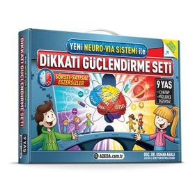Dikkati Güçlendirme Seti Plus 9 Yaş Kutulu Adeda Yayınları