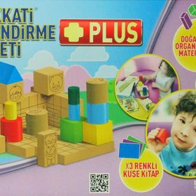 Dikkati Güçlendirme Seti Plus Materyalli - 4 Yaş Kutulu - Osman Abalı