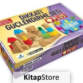 Dikkati Güçlendirme Seti Plus Materyalli - 4 Yaş Kutulu - Osman Abalı
