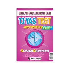 Dikkati Güçlendirme Seti Test (13 Yaş) Adeda Yayınları