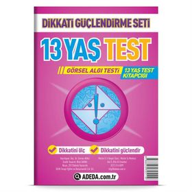 Dikkati Güçlendirme Seti Test (13 Yaş) Adeda Yayınları