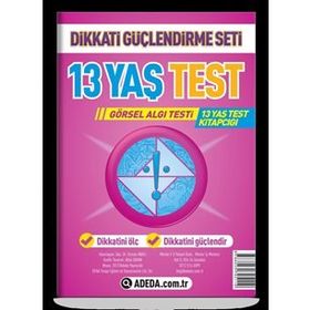 Dikkati Güçlendirme Seti Test (13 Yaş) Adeda Yayınları