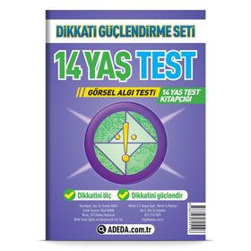 Dikkati Güçlendirme Seti Test (14 Yaş) Adeda Yayınları