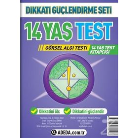 Dikkati Güçlendirme Seti Test (14 Yaş) Adeda Yayınları