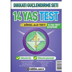 Dikkati Güçlendirme Seti Test (14 Yaş) Adeda Yayınları