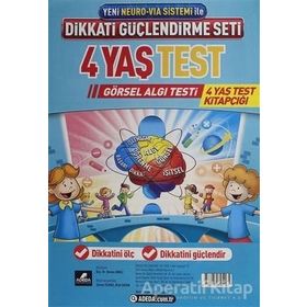 Dikkati Güçlendirme Seti Test (4 Yaş) Adeda Yayınları