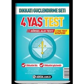 Dikkati Güçlendirme Seti Test (4 Yaş) Adeda Yayınları