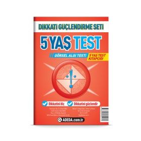 Dikkati Güçlendirme Seti Test (5 Yaş) - Adeda Yayınları
