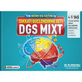 Dikkati Güçlendirme Seti Yeni Neuro Via Sistemi 5 Yaş Adeda Yayıncılık