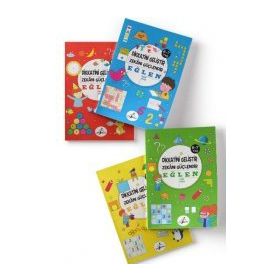 Dikkatini Geliştir, Zekanı Güçlendir ve Eğlen 6-7 Yaş - 4 Kitap - Çocuk Gezegeni