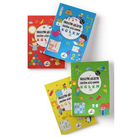 Dikkatini Geliştir, Zekanı Güçlendir ve Eğlen 6-7 Yaş - 4 Kitap - Çocuk Gezegeni