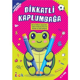 Dikkatli Kaplumbağa Yaz Sil Kalemli Bıcırık Yayınları