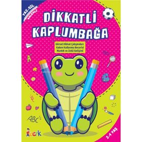 Dikkatli Kaplumbağa Yaz Sil Kalemli Bıcırık Yayınları