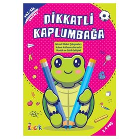 Dikkatli Kaplumbağa Yaz Sil Kalemli Bıcırık Yayınları