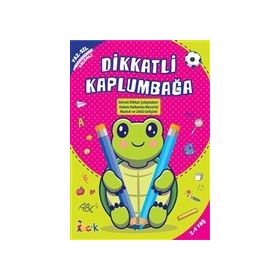 Dikkatli Kapumbağa - Yaz Sil Kalemli - Bıcırık Yayınları