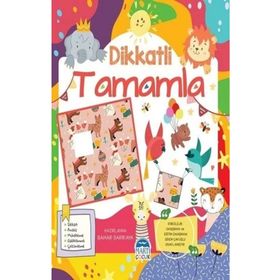 Dikkatli Tamamla - Bahar Sarıkaya - Martı Çocuk Yayınları