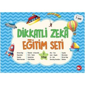 Dikkatli Zeka Eğitim Seti 3 Yaş 2. Kitap