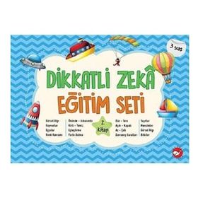 Dikkatli Zeka Eğitim Seti 3 Yaş 2. Kitap