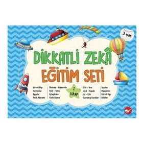 Dikkatli Zeka Eğitim Seti 3 Yaş 2. Kitap
