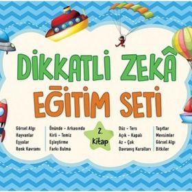Dikkatli Zeka Eğitim Seti 3 Yaş 2. Kitap