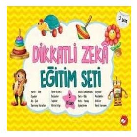 Dikkatli Zeka Eğitim Seti 3 Yaş 3. Kitap