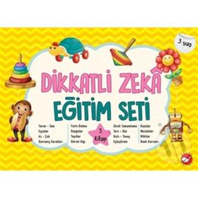 Dikkatli Zeka Eğitim Seti 3 Yaş 3. Kitap